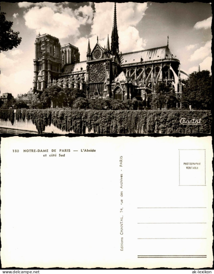 CPA Paris Kathedrale Notre-Dame De Paris 1965 - Notre Dame De Paris