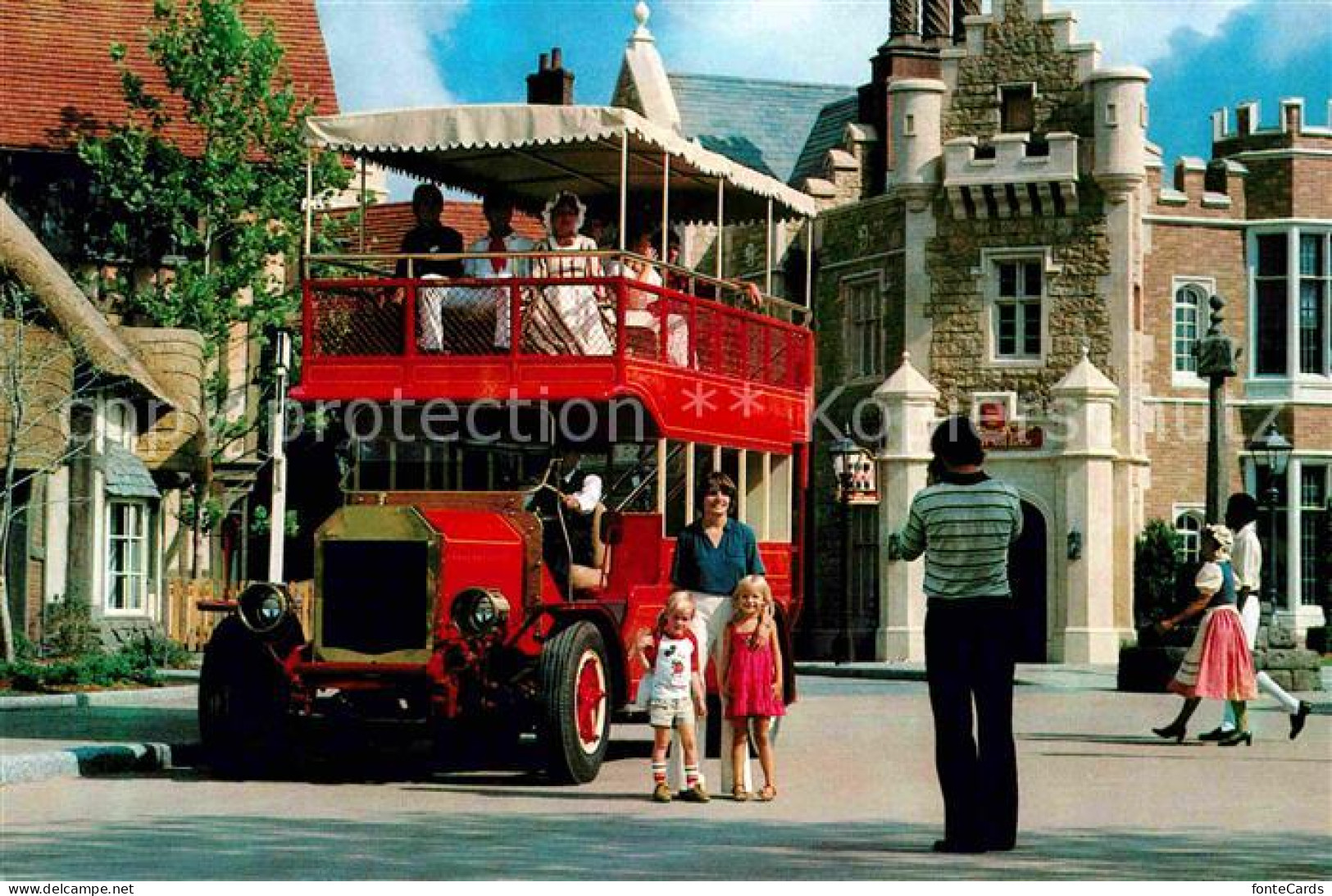 72700181 Walt_Disney_World Epcot Center Lagoon Bus  - Autres & Non Classés