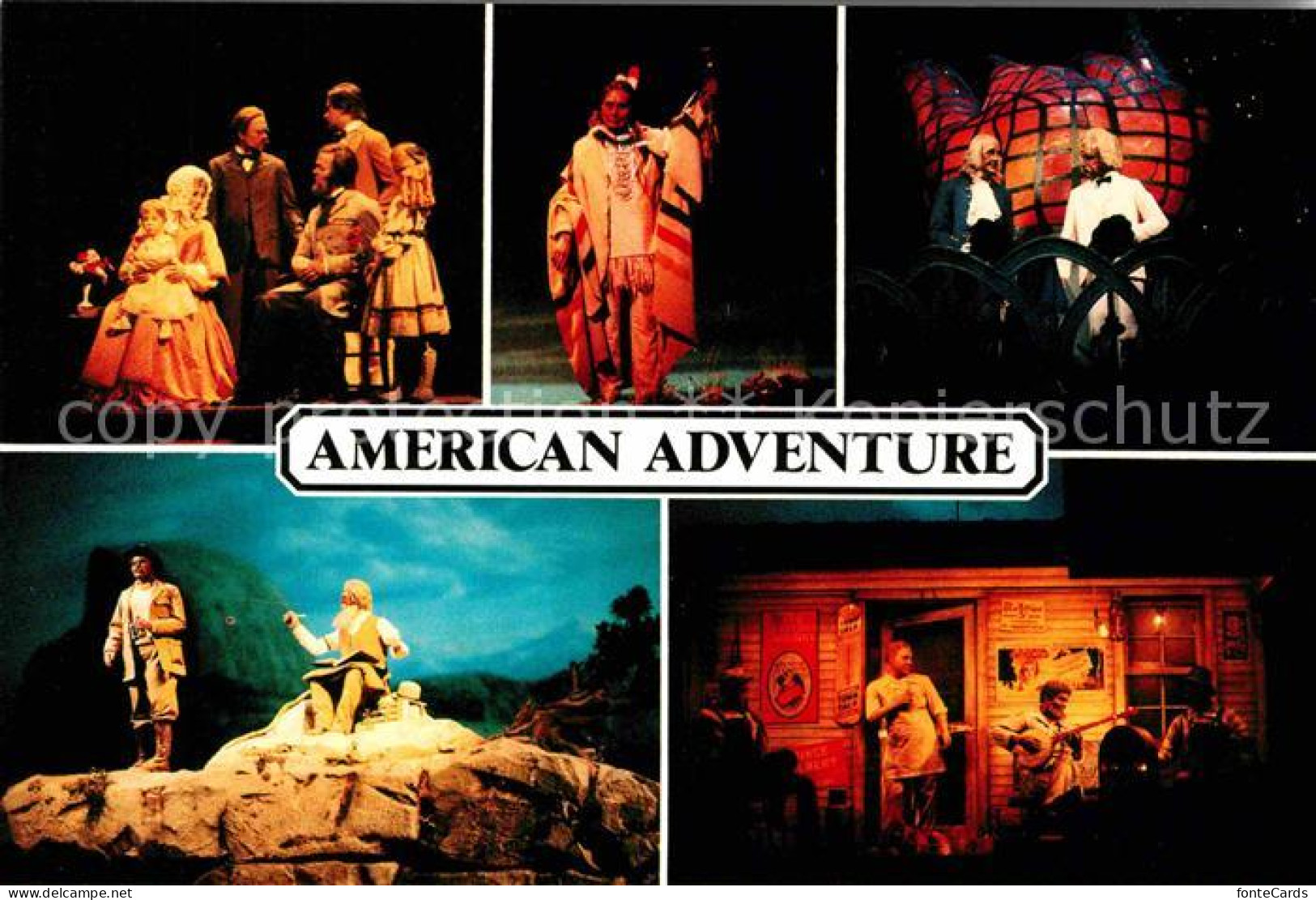 72700166 Walt_Disney_World American Adventure World Showcase Epcot Center  - Autres & Non Classés