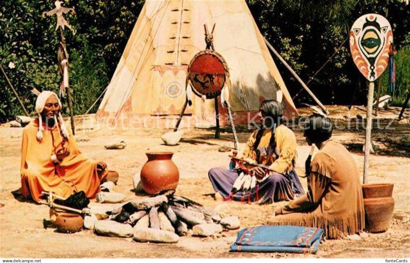 72699128 Walt_Disney_World Frontierland Indian Village  - Autres & Non Classés