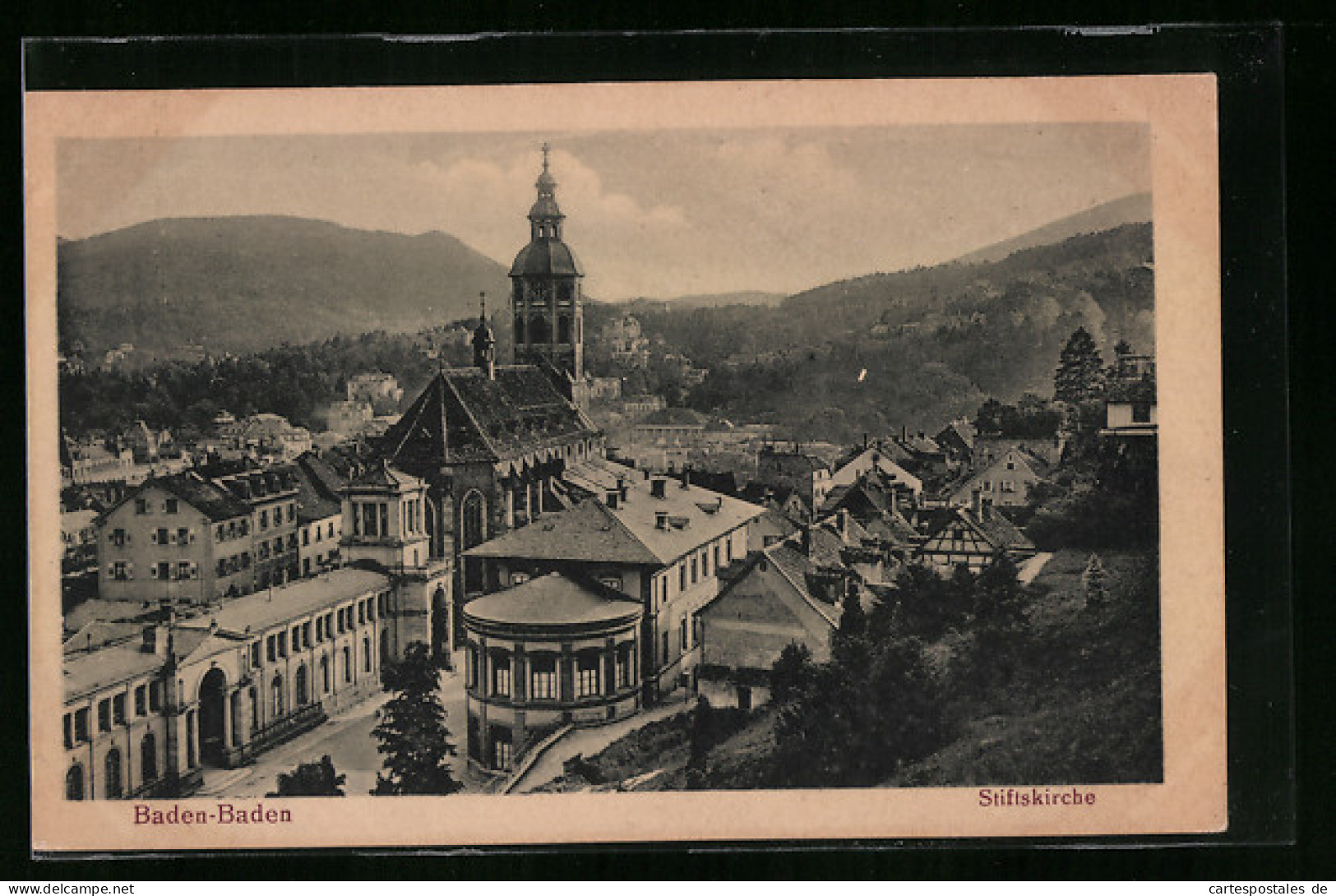 AK Baden-Baden, Stiftskirche  - Baden-Baden