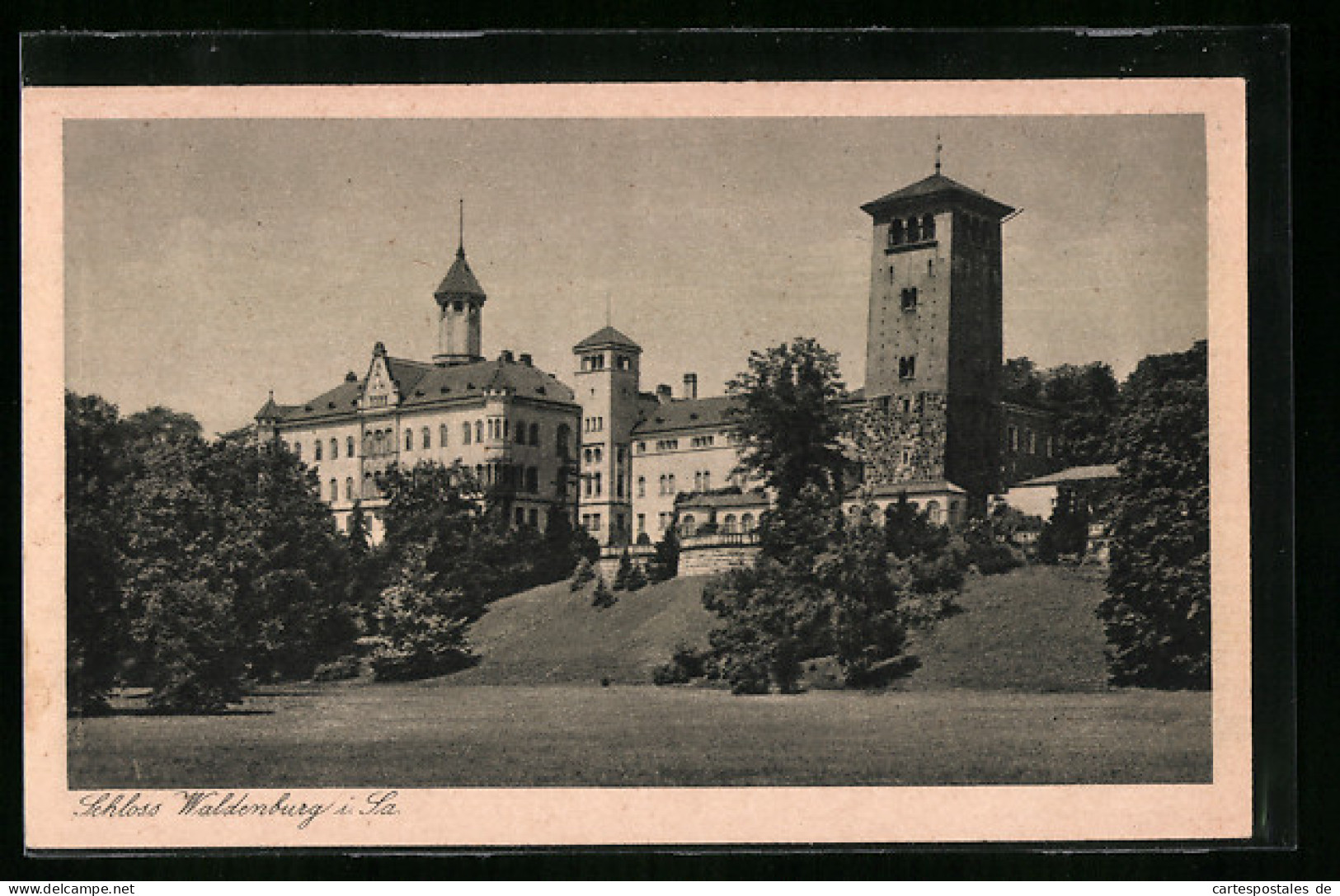 AK Waldenburg I. Sa., Schloss Waldenburg  - Waldenburg (Sachsen)