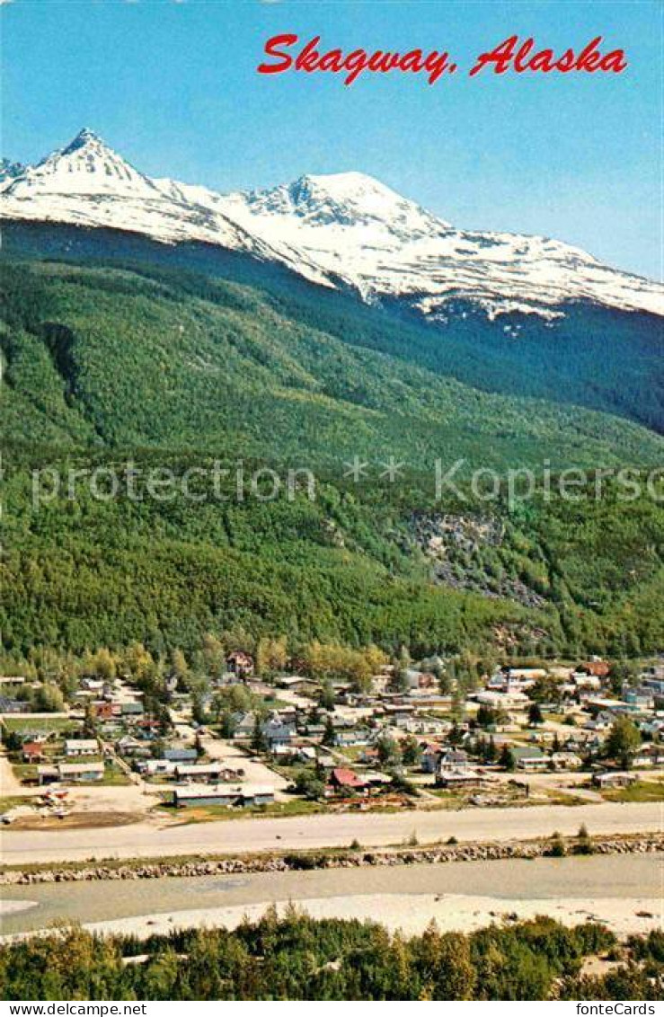 72644052 Skagway Panorama Mountains - Sonstige & Ohne Zuordnung