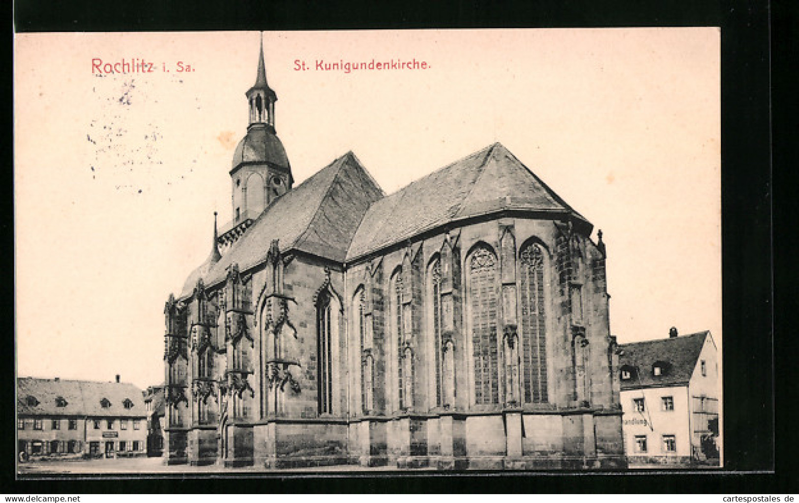 AK Rochlitz I. Sa., St. Kunigundenkirche  - Rochlitz