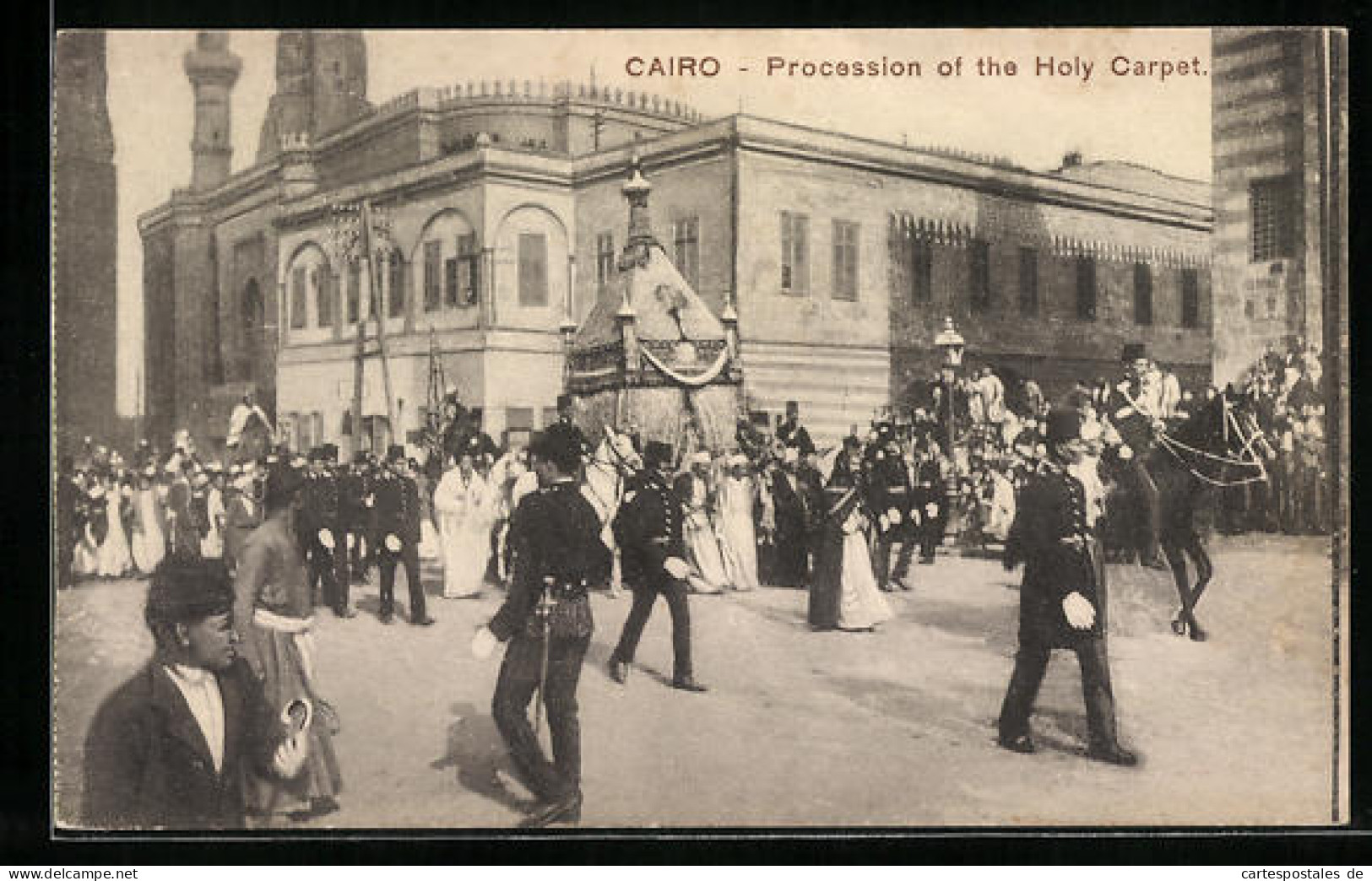 CPA Cairo, Procession Of The Holy Carpet  - Autres & Non Classés
