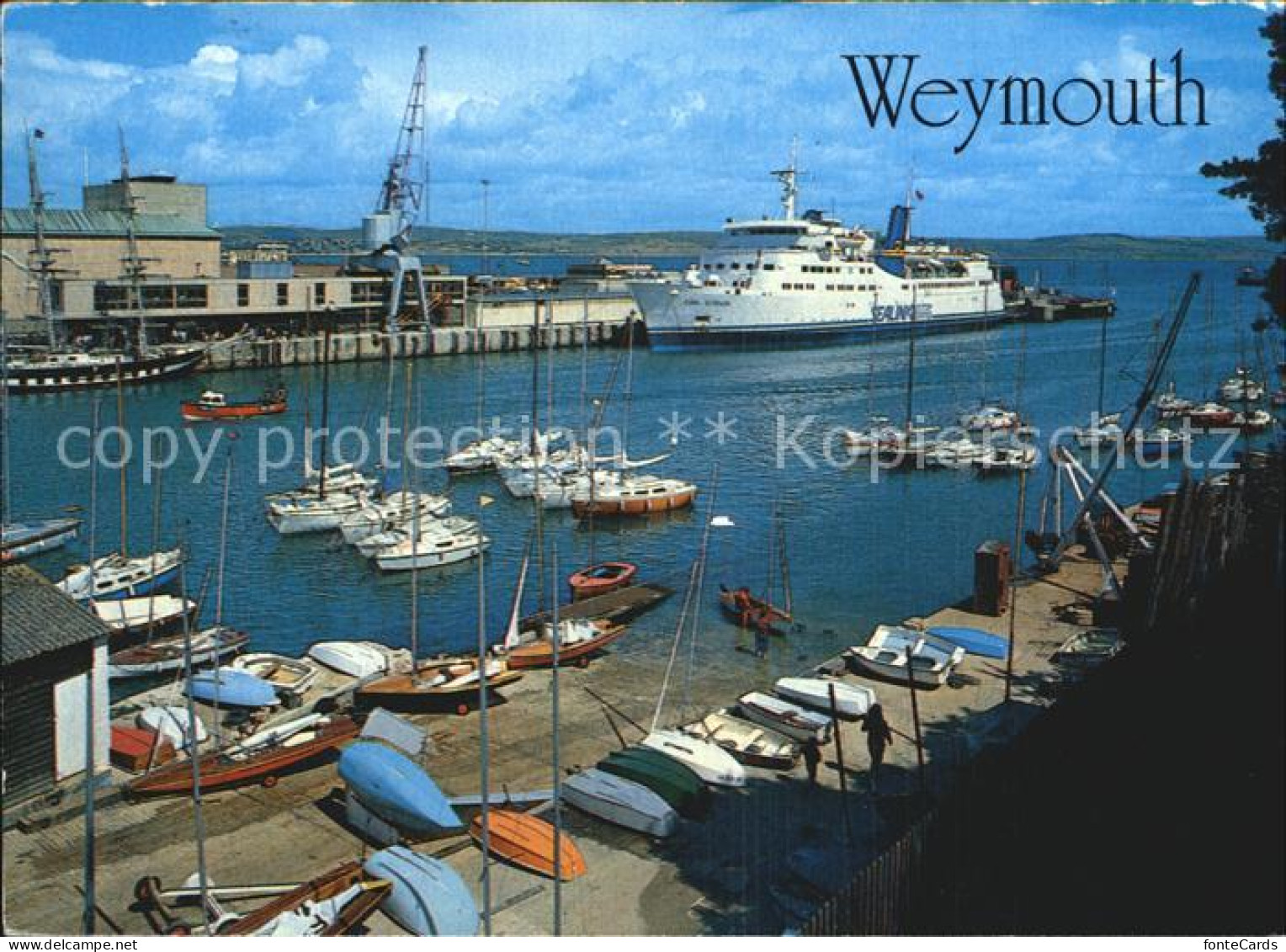 72547543 Weymouth Dorset Channel Islands Ferry  - Altri & Non Classificati