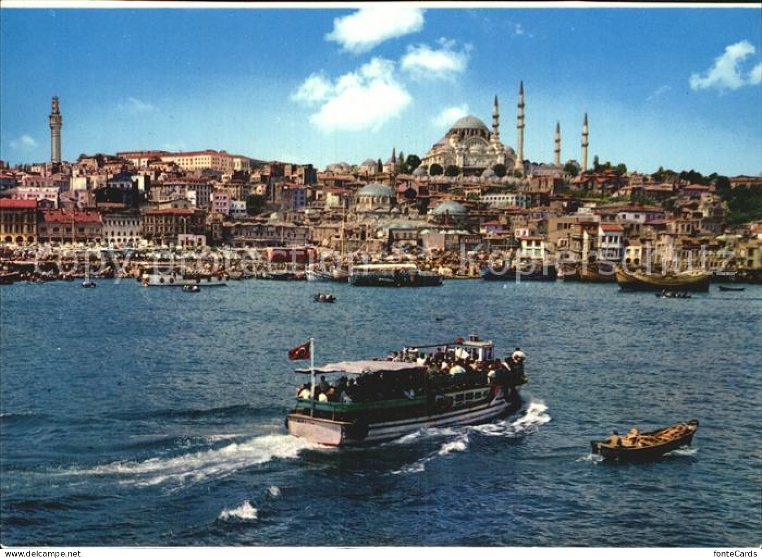 72546749 Istanbul Constantinopel The Golden Horn And The Mosque Of Soliman The M - Turkey