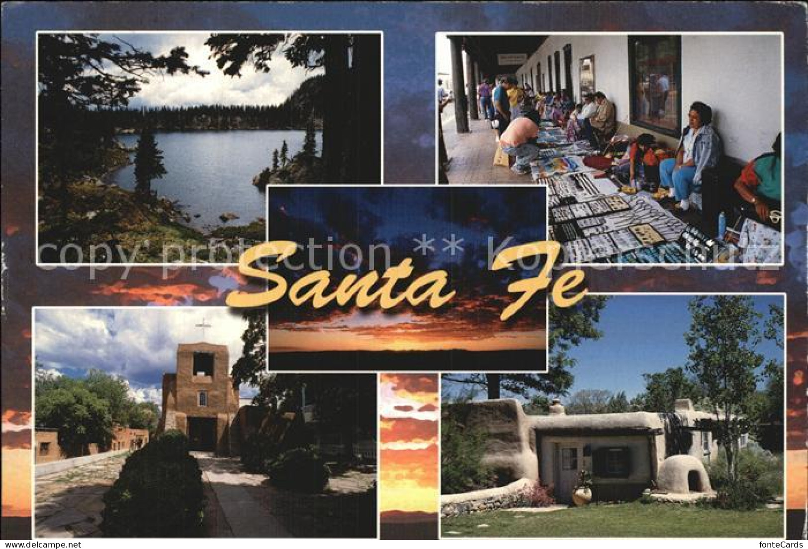 72542558 Santa_Fe_New_Mexico Lake Katherine Palace Of The Governors Adobe House  - Otros & Sin Clasificación