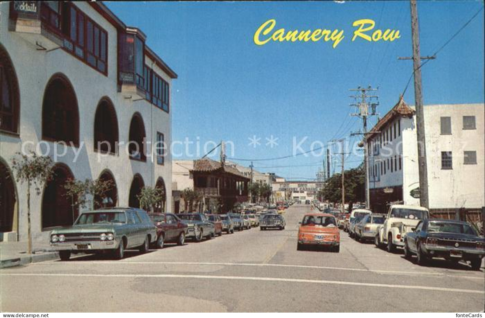 72542190 Monterey_California Cannery Row Stadtansicht - Otros & Sin Clasificación
