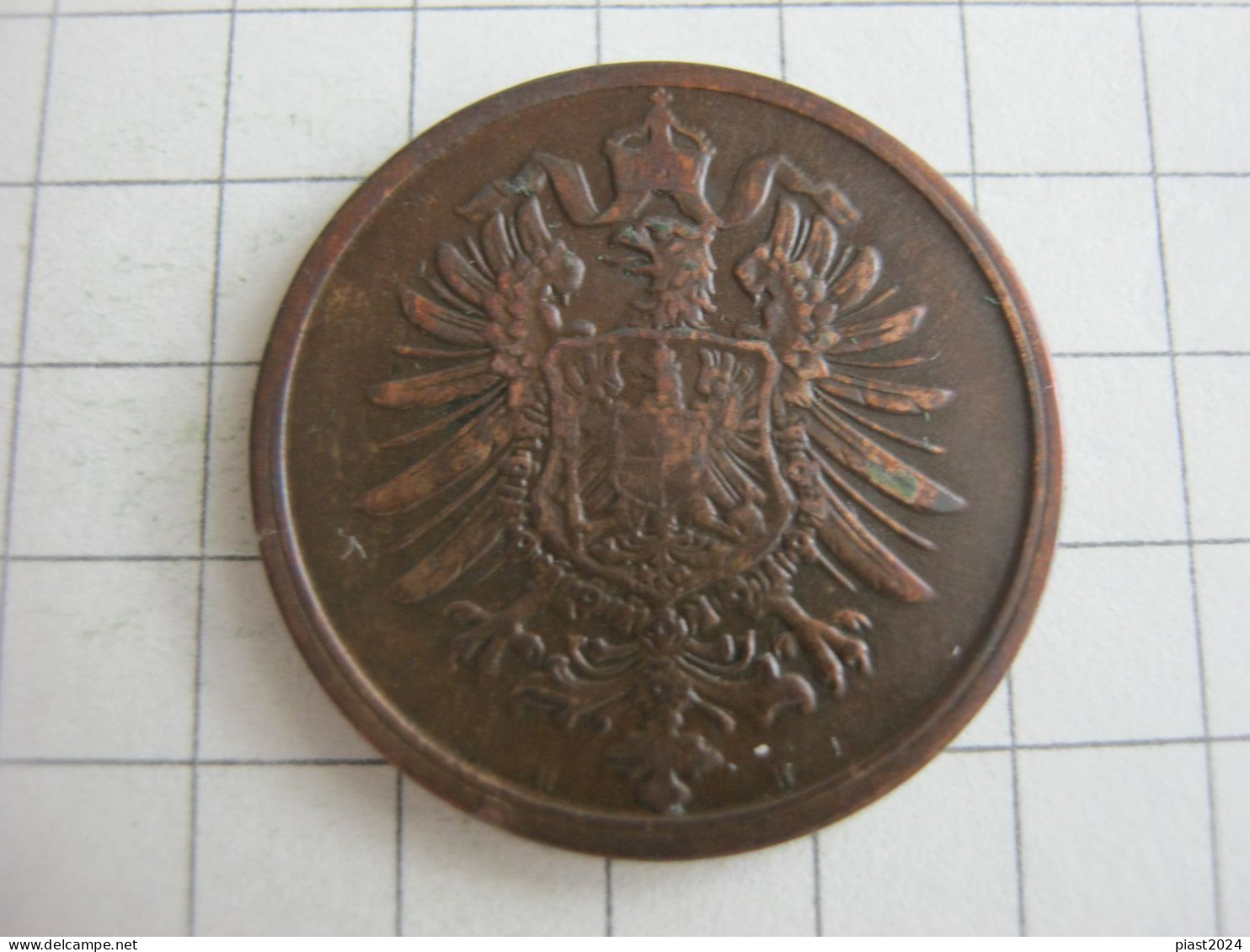 Germany 2 Pfennig 1876 H - 2 Pfennig