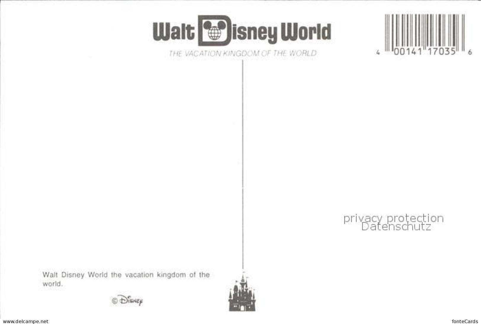 72540125 Walt_Disney_World Cinderella Castle Spaceship Earth Hollywood Tower  - Other & Unclassified