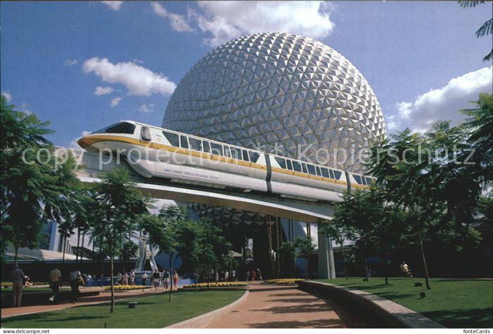 72540119 Walt_Disney_World Future World Sleek Monorail Spaceship Earh  - Other & Unclassified