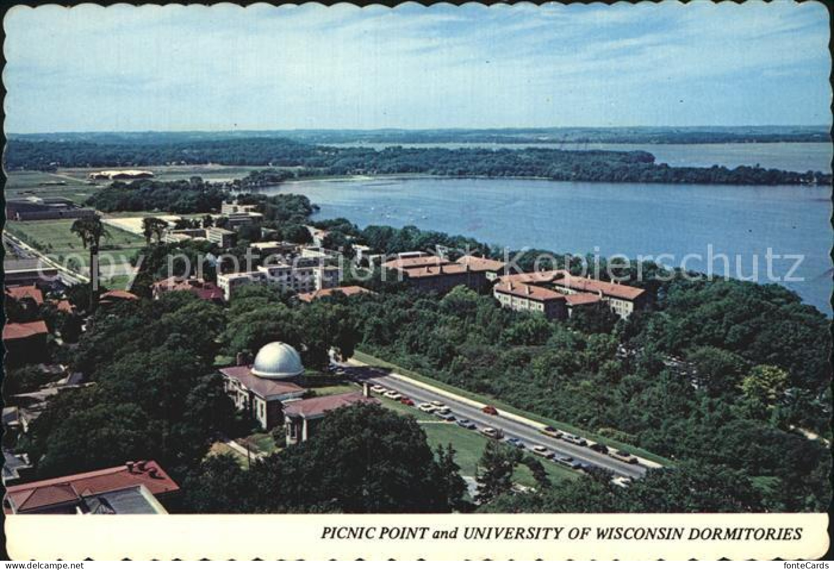 72534234 Madison_Wisconsin Picnic Point And University Of Wisconsin Dormitories - Altri & Non Classificati