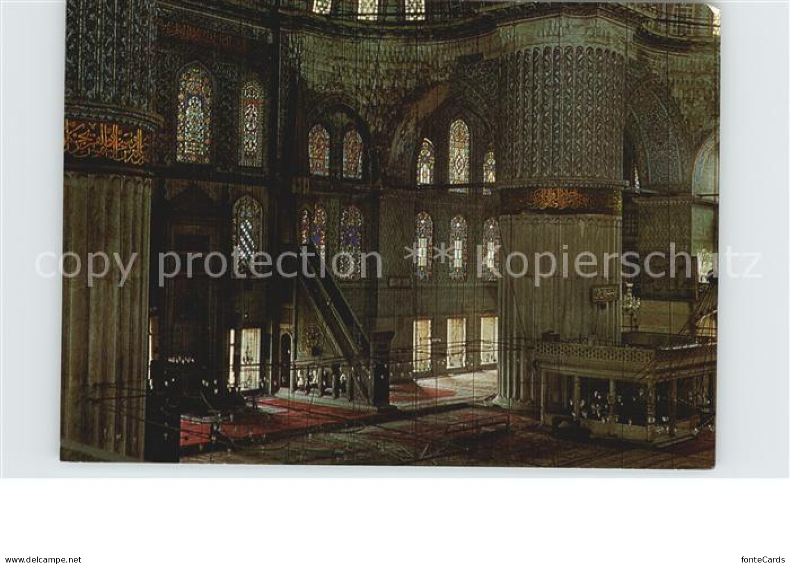 72533436 Istanbul Constantinopel Das Innere Der Blauen Moschee  - Turkey
