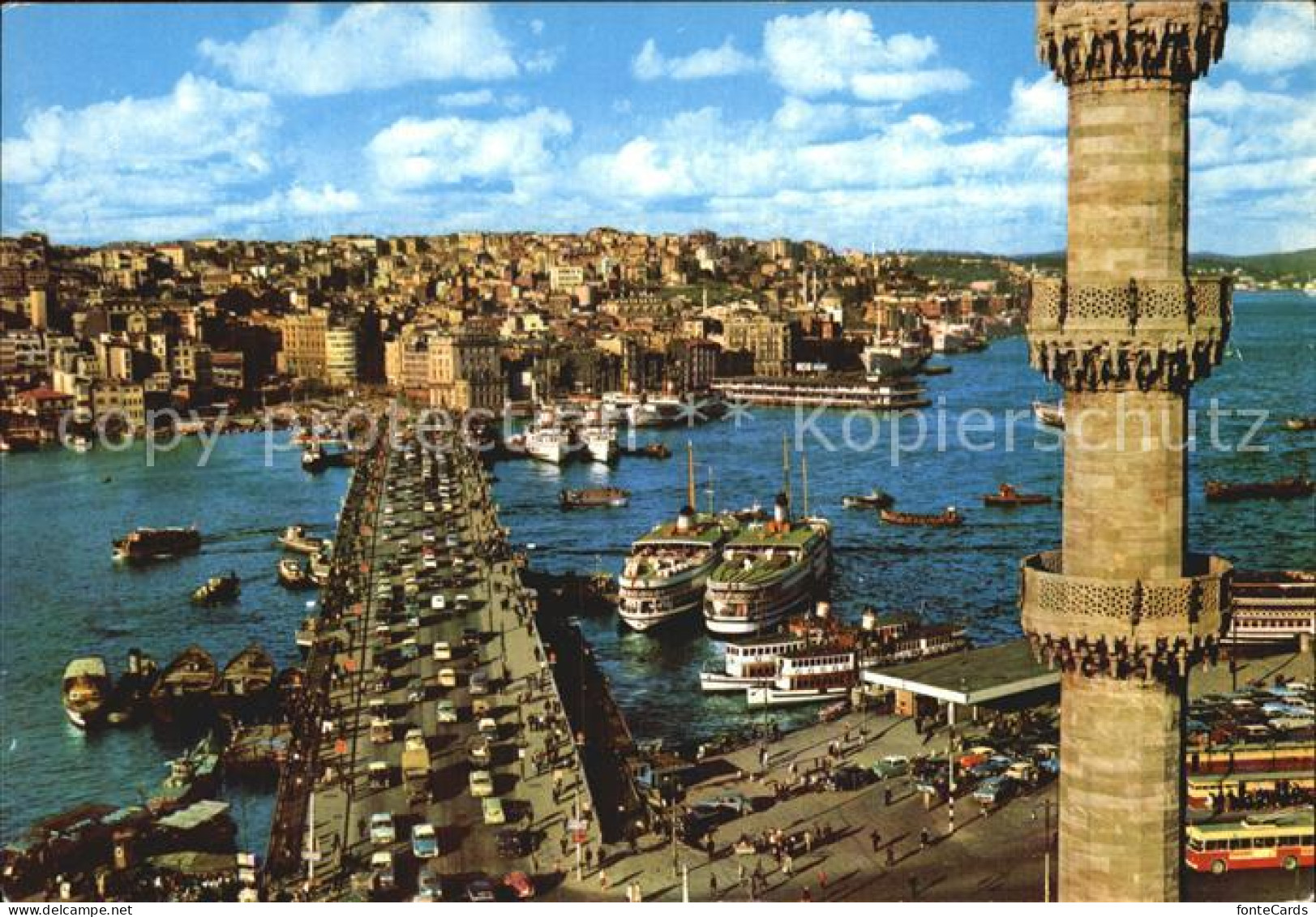 72531963 Istanbul Constantinopel Galata Bridge  - Turkey