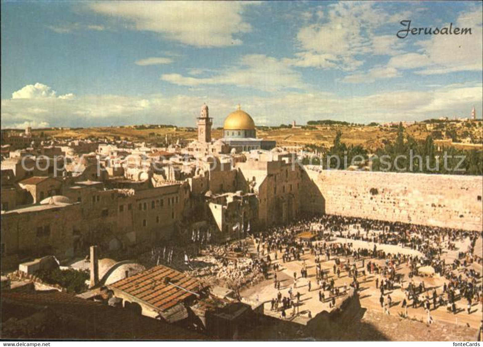 72530600 Jerusalem Yerushalayim Temple Aerea  - Israel