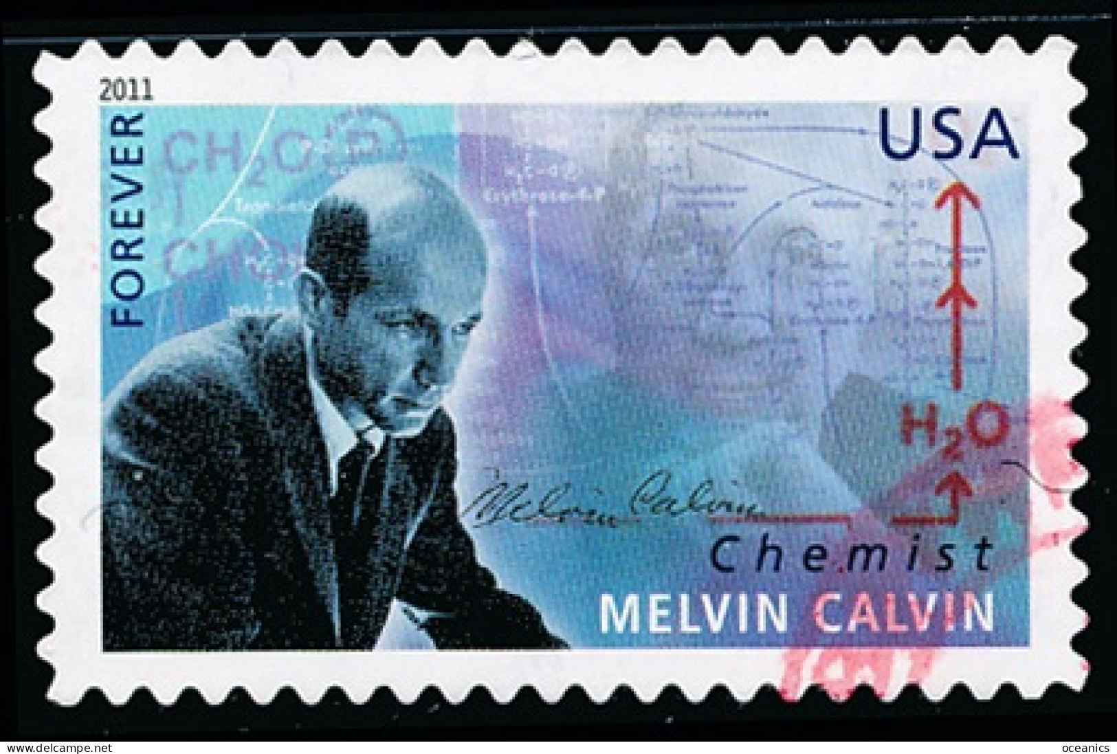 Etats-Unis / United States (Scott No.4541 - Melvin Calvin) (o) Chemist - Used Stamps