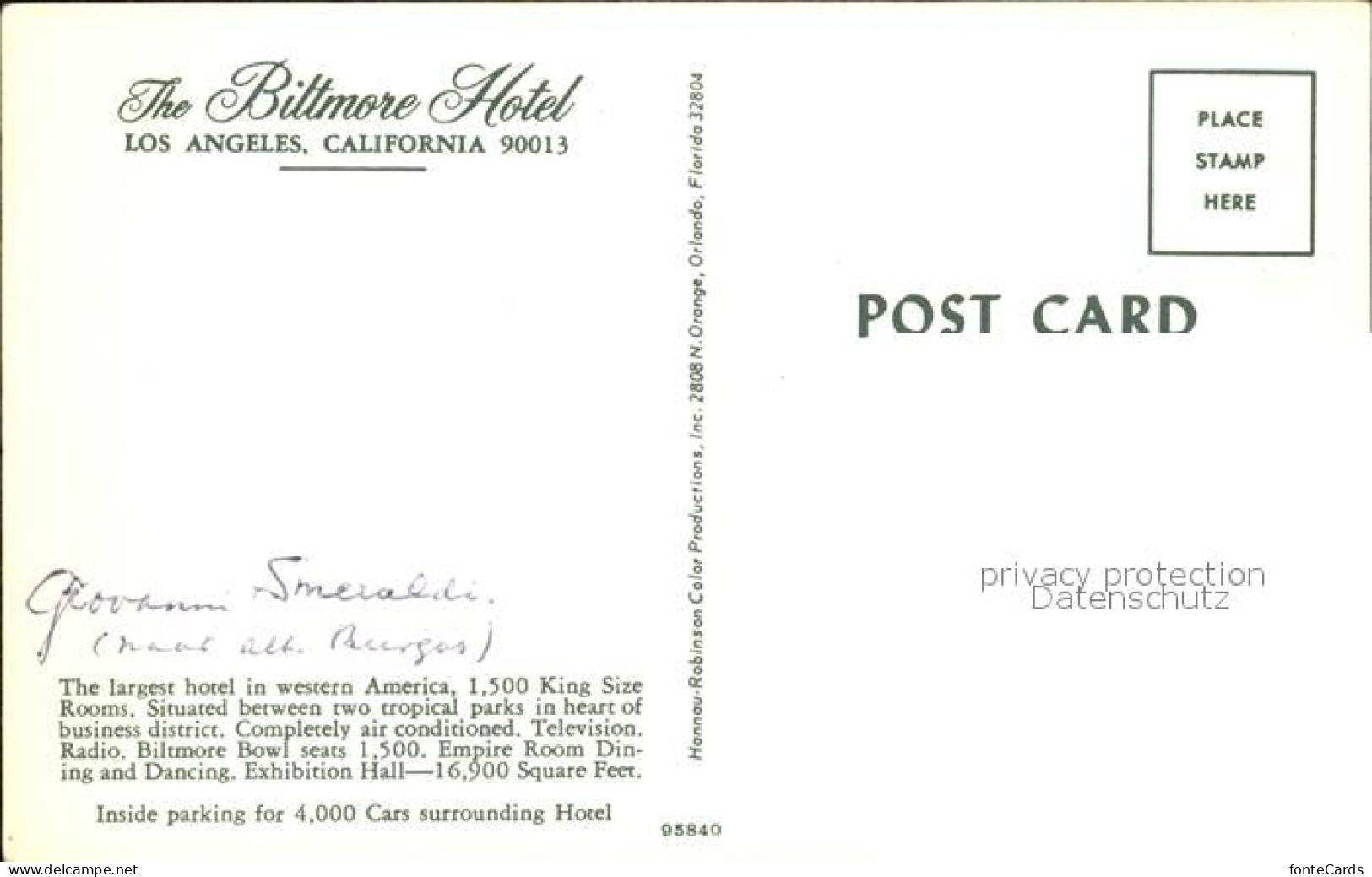 72486898 Los_Angeles_California The Biltmore Hotel - Otros & Sin Clasificación