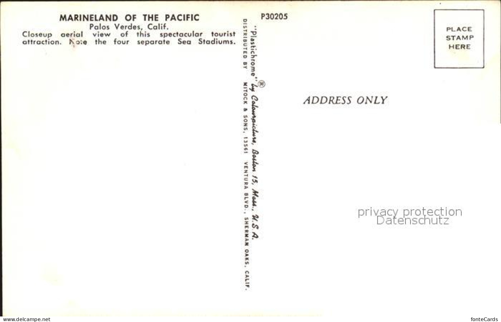 72486885 Palos_Verdes_Peninsula Marineland Of The Pacific Air View - Otros & Sin Clasificación