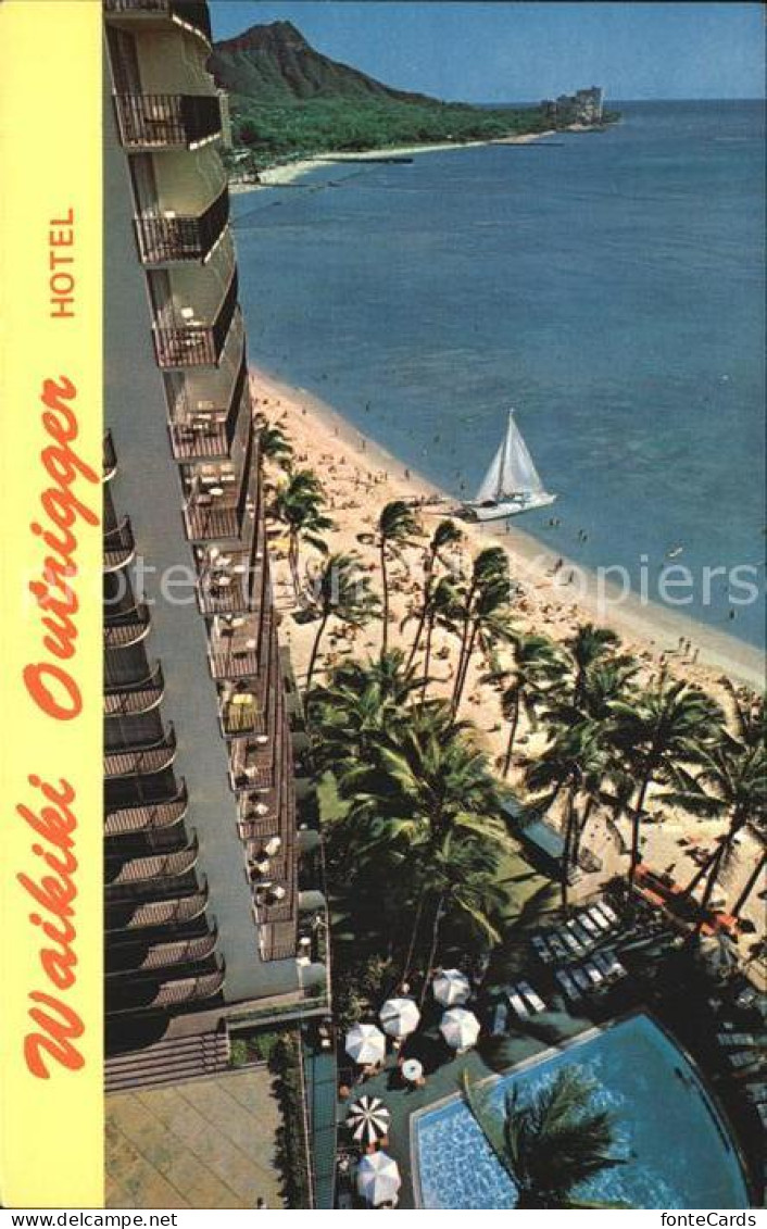 72486842 Waikiki The Outrigger Hotel - Autres & Non Classés