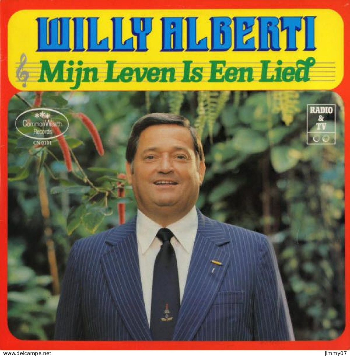 Willy Alberti - Mijn Leven Is Een Lied (LP, Comp, Gat) - Disco, Pop