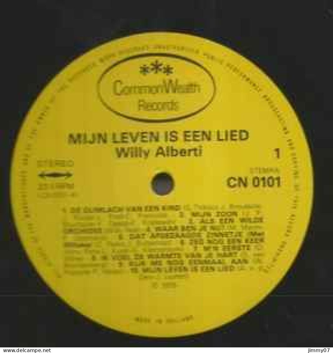 Willy Alberti - Mijn Leven Is Een Lied (LP, Comp, Gat) - Disco & Pop