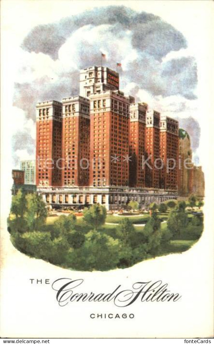 72486824 Chicago_Illinois The Conrad Hilton - Sonstige & Ohne Zuordnung