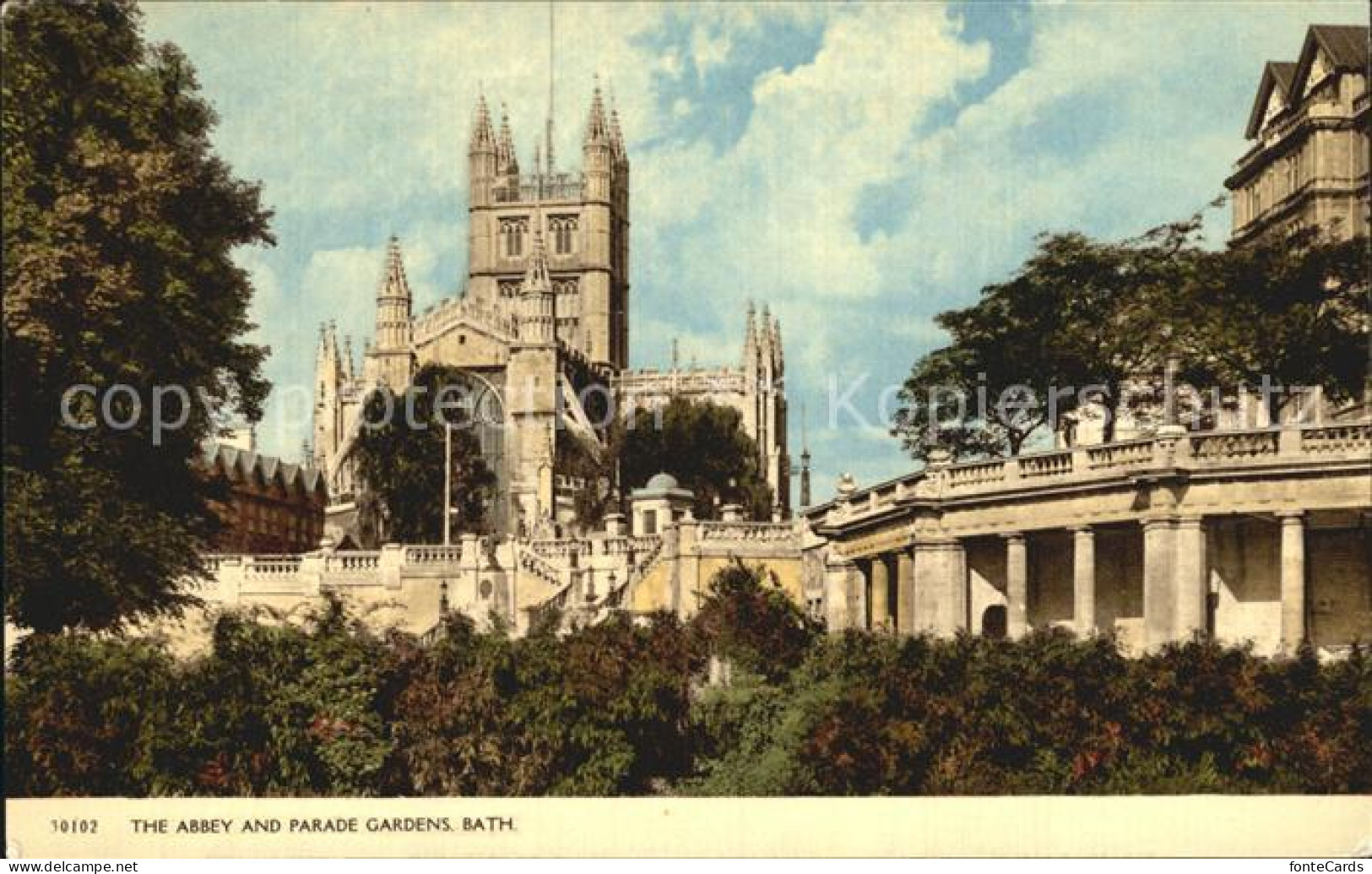 72458251 Bath UK The Abbey And Parade Gardens  Bath UK - Other & Unclassified