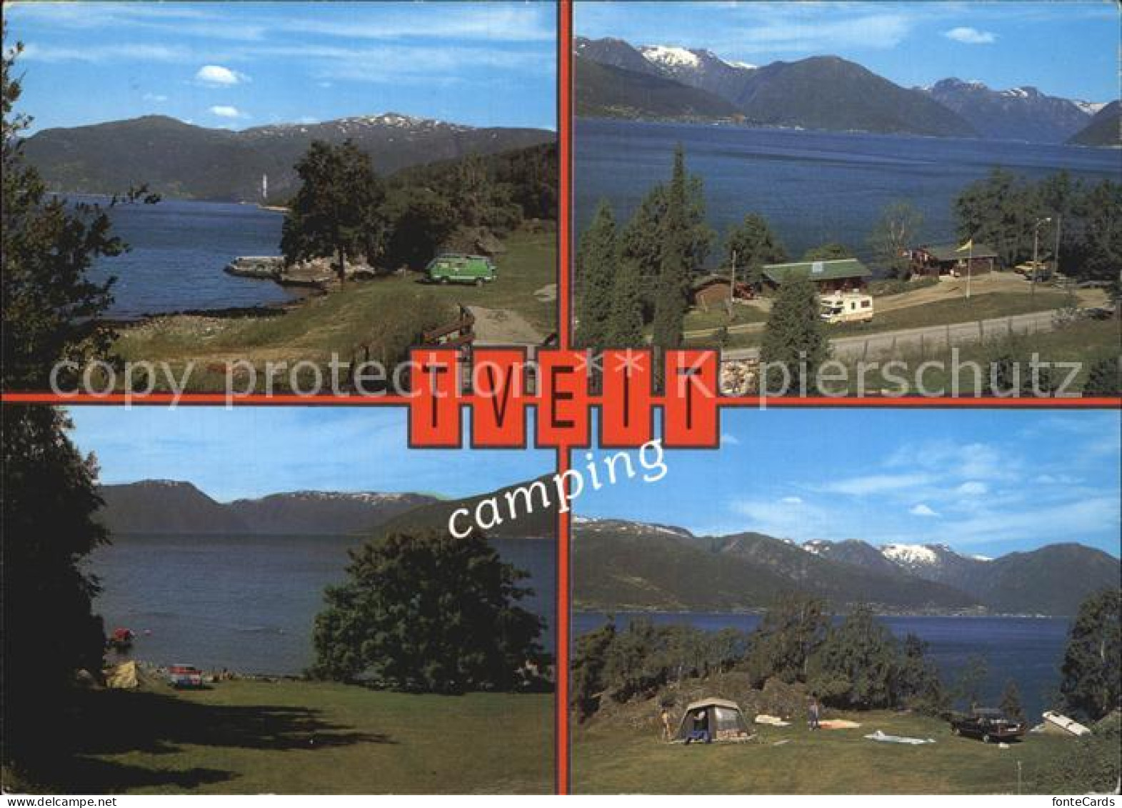 72458224 Norwegen Norge Tveit Camping Sognefjorden Aalesund - Norvège