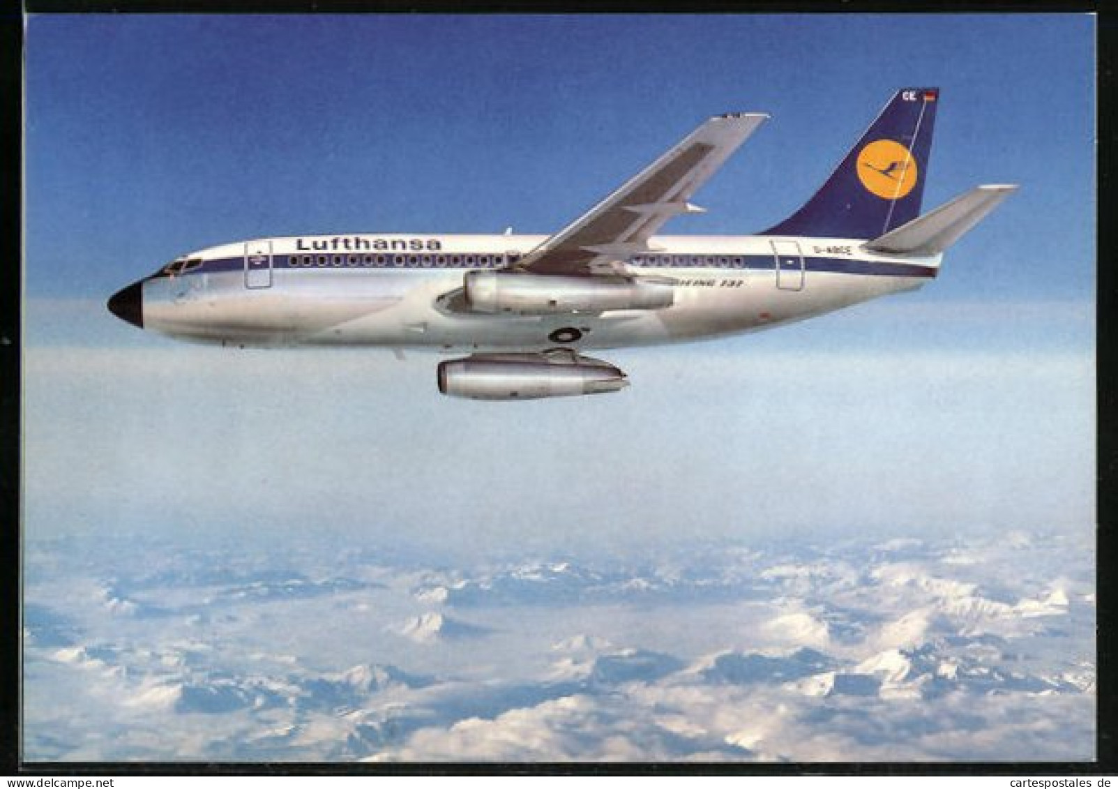 AK Flugzeug Boeing 737 City Jet Der Lufthansa über Den Wolken  - 1946-....: Era Moderna