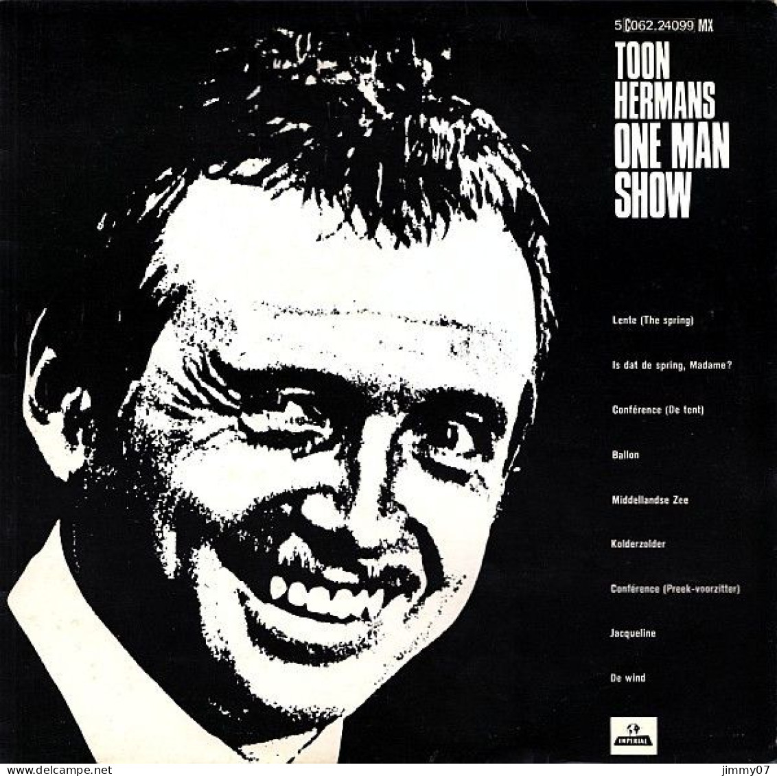 Toon Hermans - One Man Show (LP, Album, Comp, RE) - Cómica