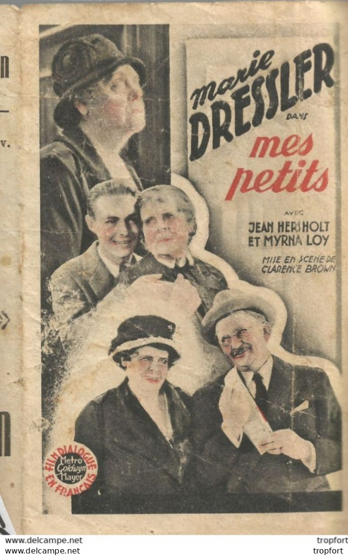 Bb // Vintage // Old French Movie Program / Programme Cinéma Dressler // Mes Petitts / La Belle De Saigon - Programas