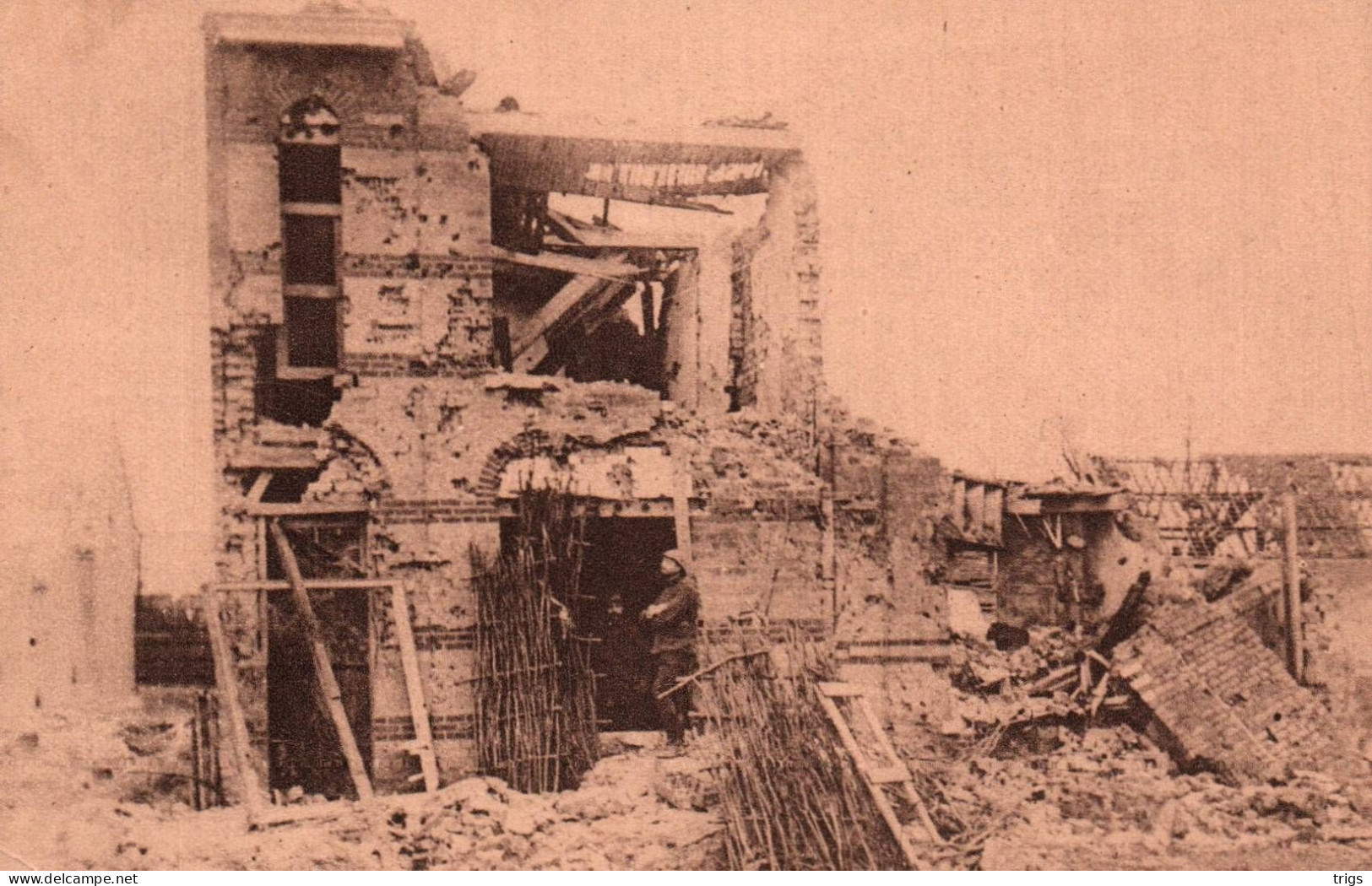 Nieuport - L'Atelier En Face De L'Ennemi Où Fut Composé Le Panorama De L'Yser En 1916 - Nieuwpoort