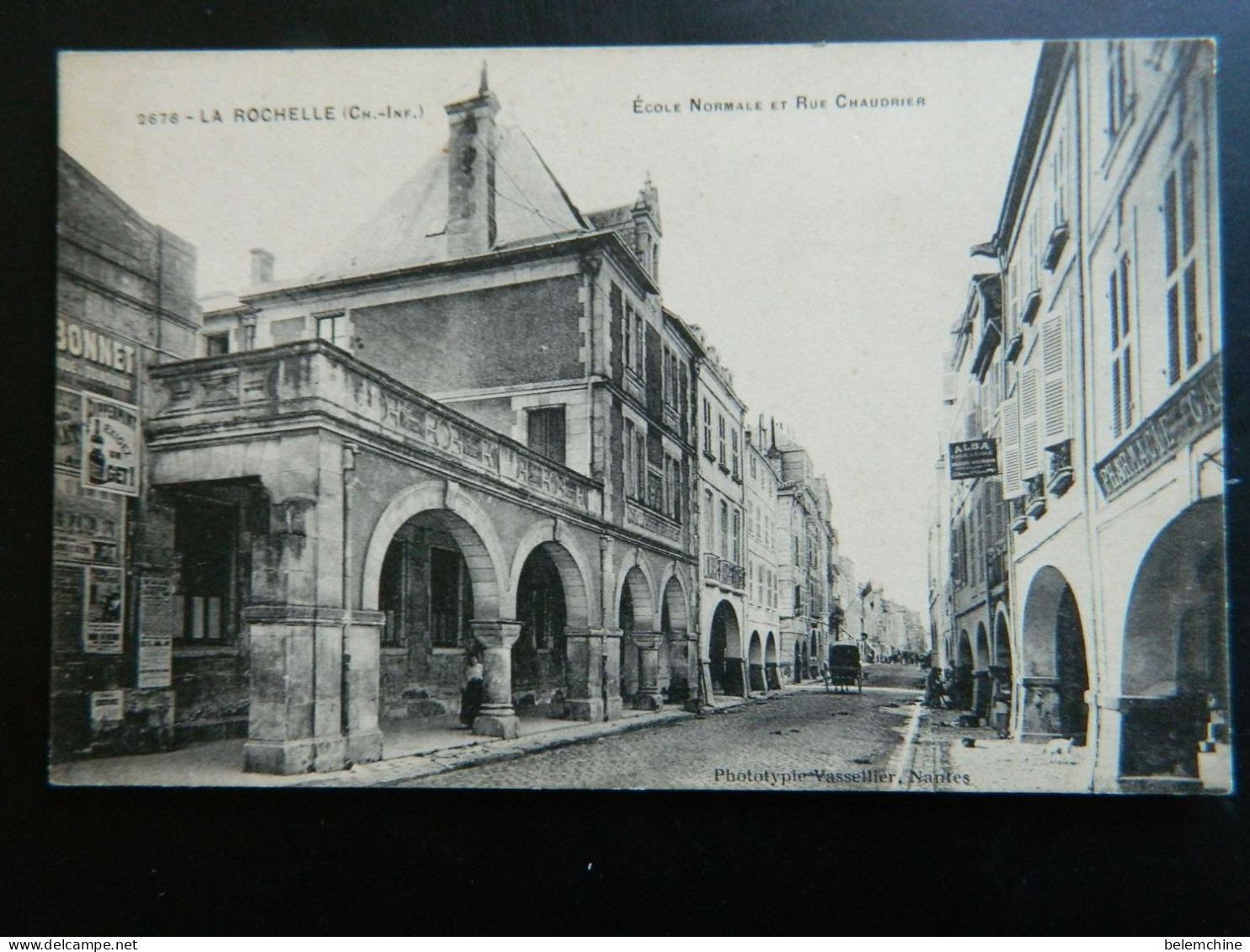 LA ROCHELLE                             ECOLE NORMALE ET RUE CHAUDRIER - La Rochelle