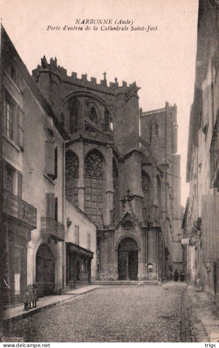 Narbonne - Porte D'Entrée De La Cathédrale Saint Just - Narbonne