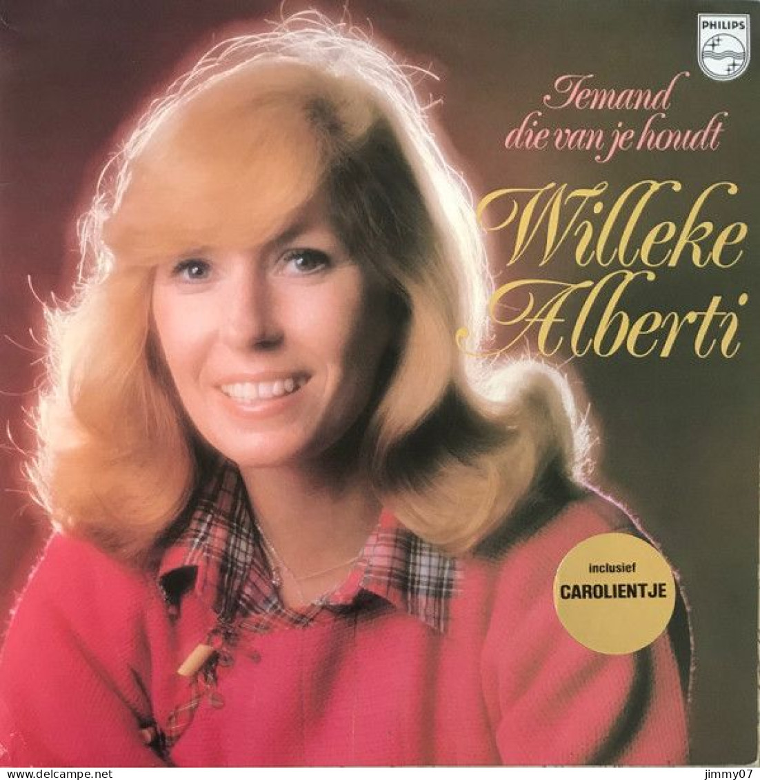 Willeke Alberti - Iemand Die Van Je Houdt (LP, Album) - Disco, Pop