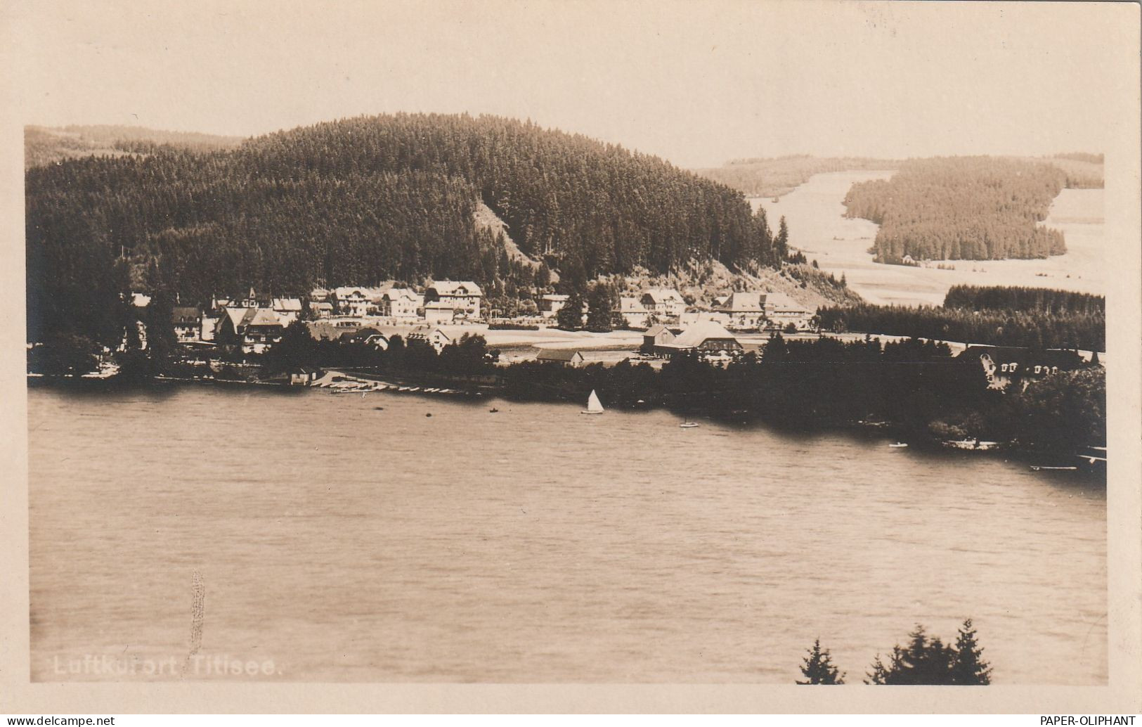 7820 TITISEE-NEUSTADT, Blick über Den Ort - Titisee-Neustadt