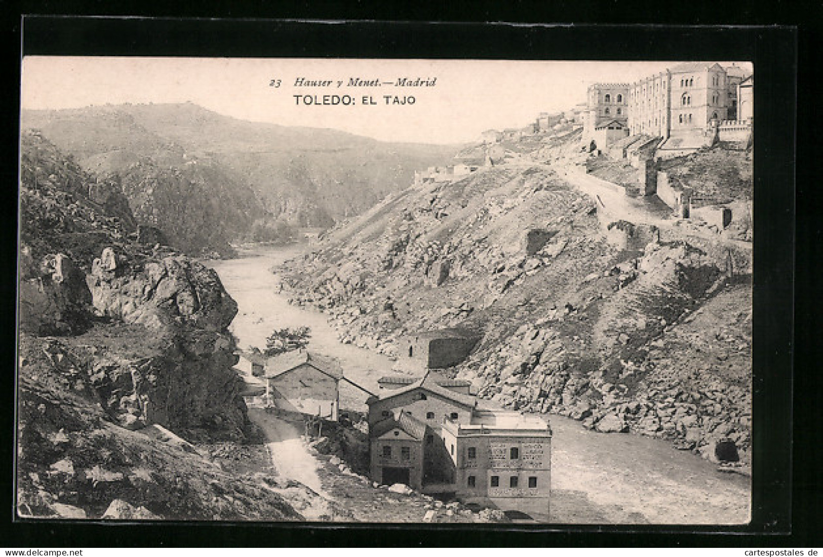 Postal Toledo, El Tajo  - Toledo