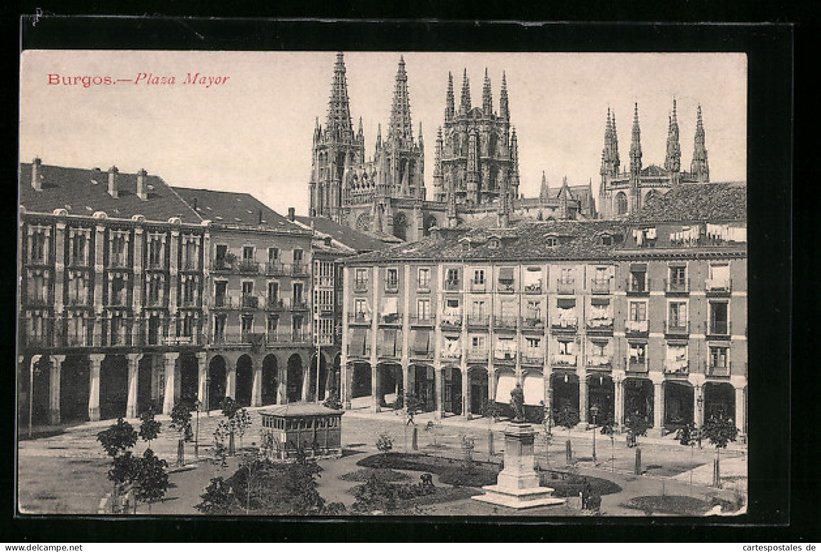 Postal Burgos, Plaza Mayor  - Burgos