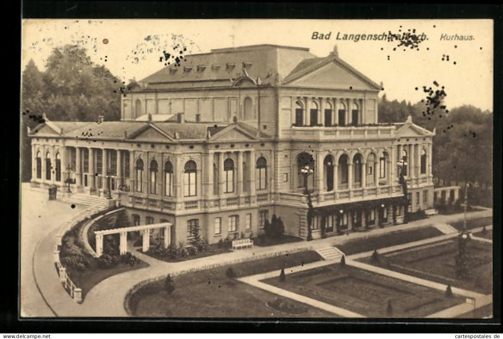 AK Bad Langenschwalbach, Kurhaus  - Langen