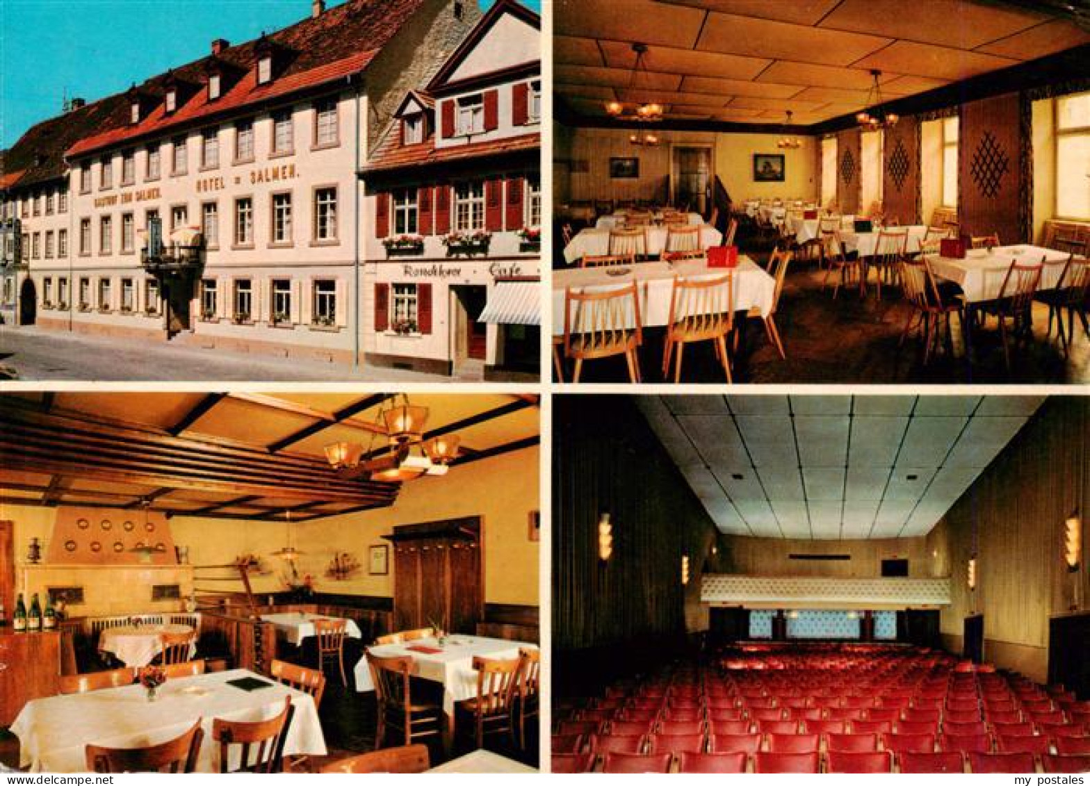73930451 Wolfach_Schwarzwald Hotel Salmen Restaurant Saal Luftkurort Im Schwarzw - Wolfach