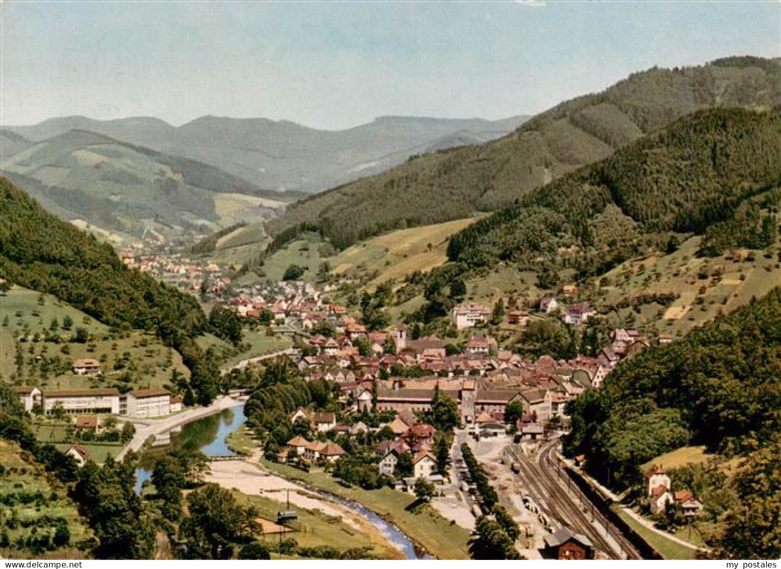 73930449 Wolfach_Schwarzwald Panorama Luftkurort Im Schwarzwald - Wolfach