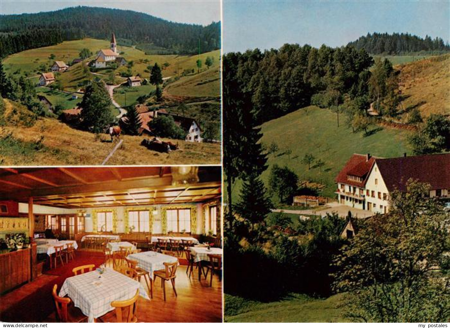 73930441 St_Roman_Wolfach Gasthof Pension Adler Panorama Schwarzwald - Wolfach