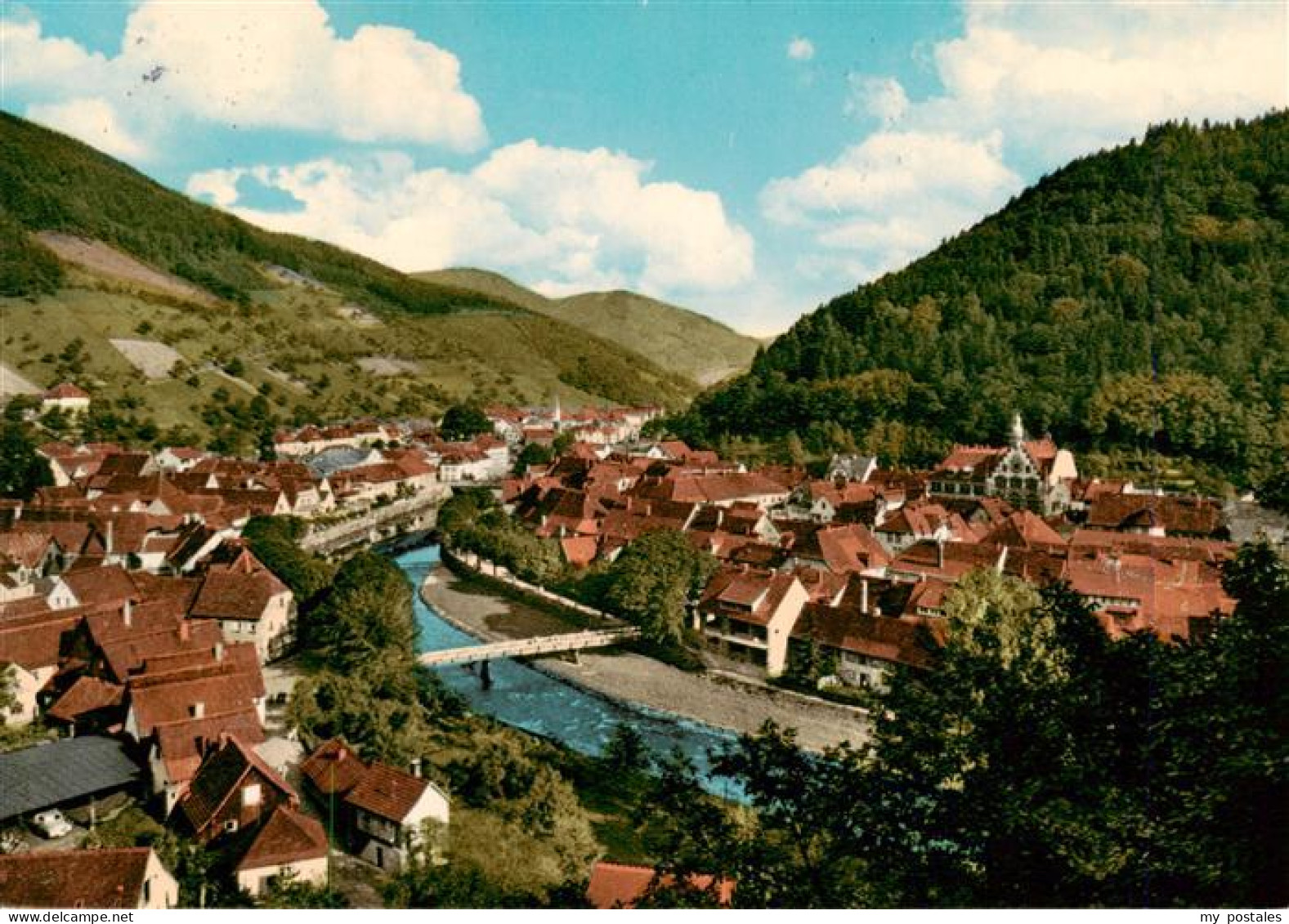 73930438 Wolfach_Schwarzwald Panorama Luftkurort Im Schwarzwald - Wolfach