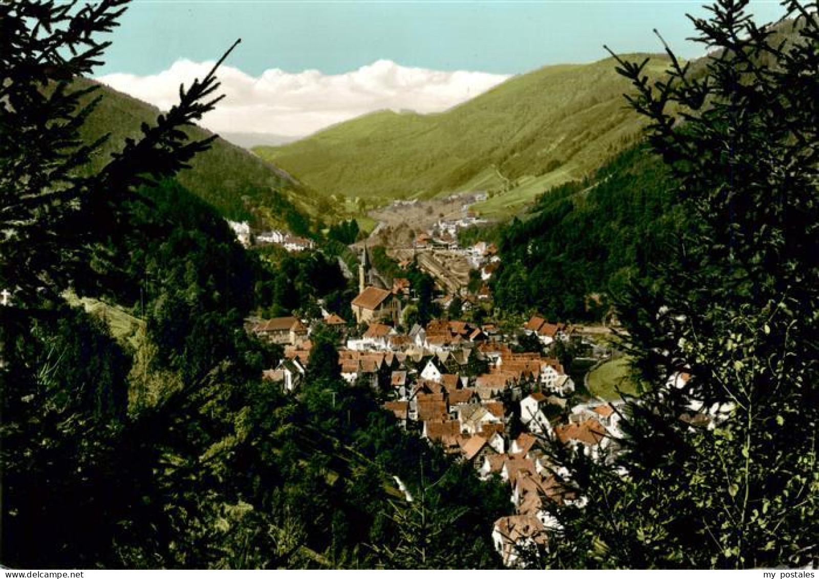 73930421 Schiltach Panorama Luftkurort Im Schwarzwald - Schiltach