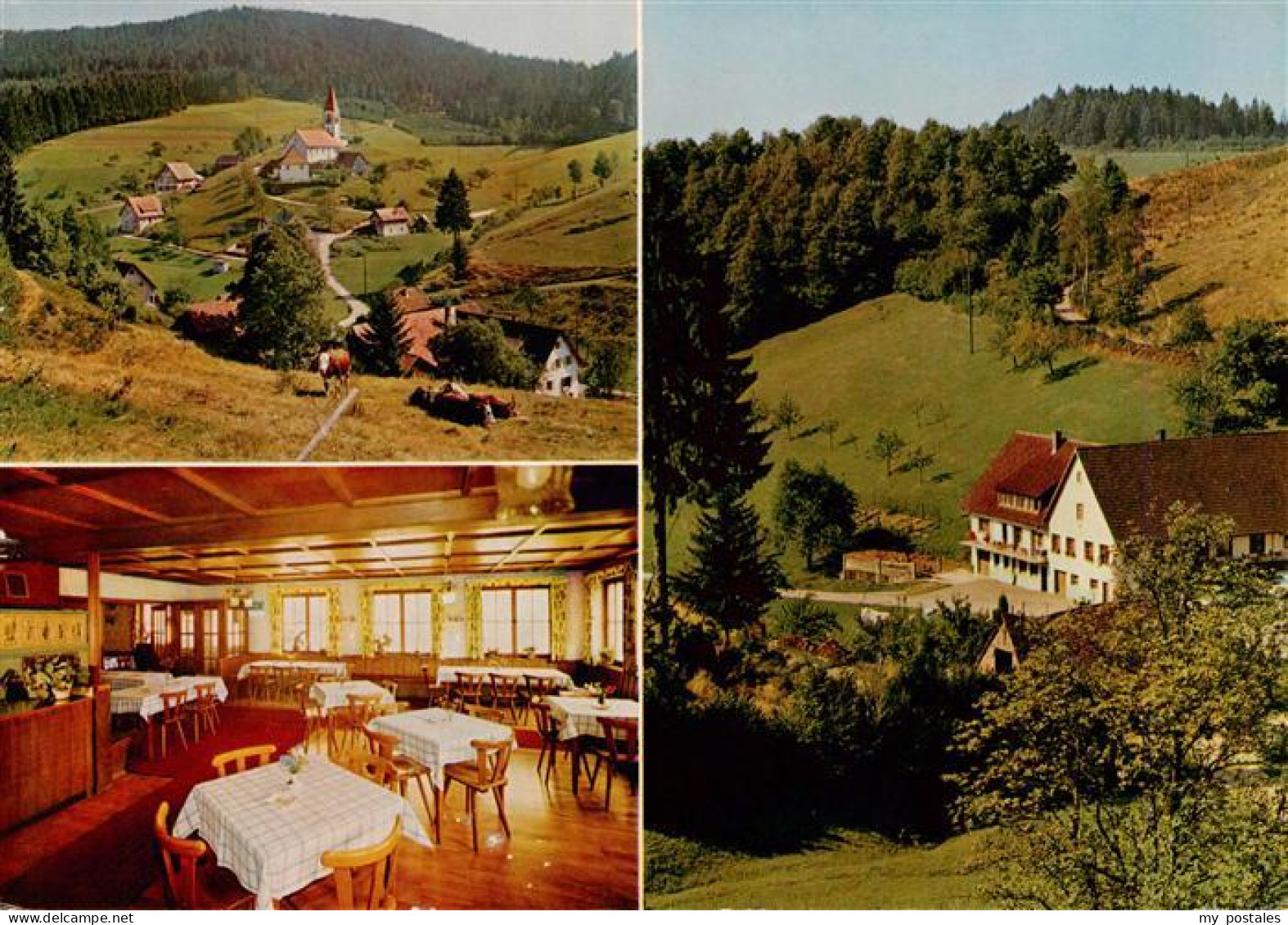 73930420 St_Roman_Wolfach Gasthof Pension Adler Panorama Schwarzwald - Wolfach