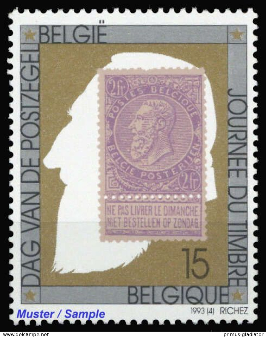 1993, Belgien, 2552, ** - Other & Unclassified