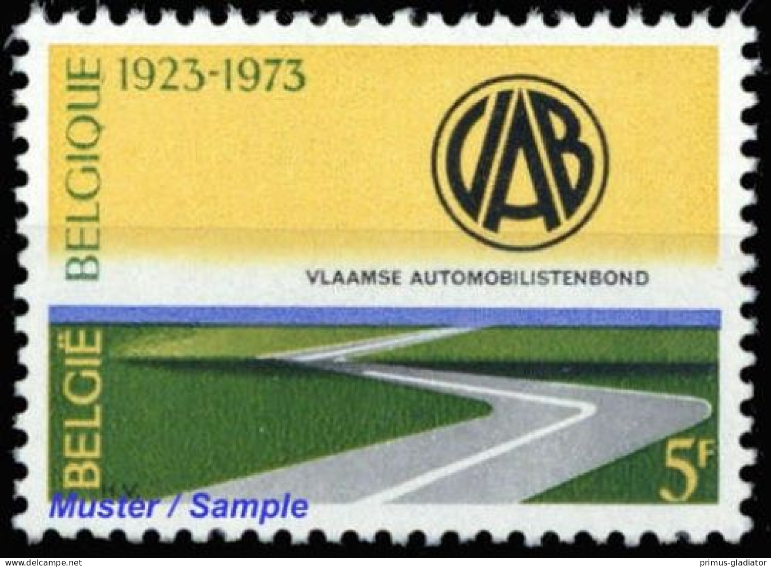 1973, Belgien, 1741, ** - Other & Unclassified