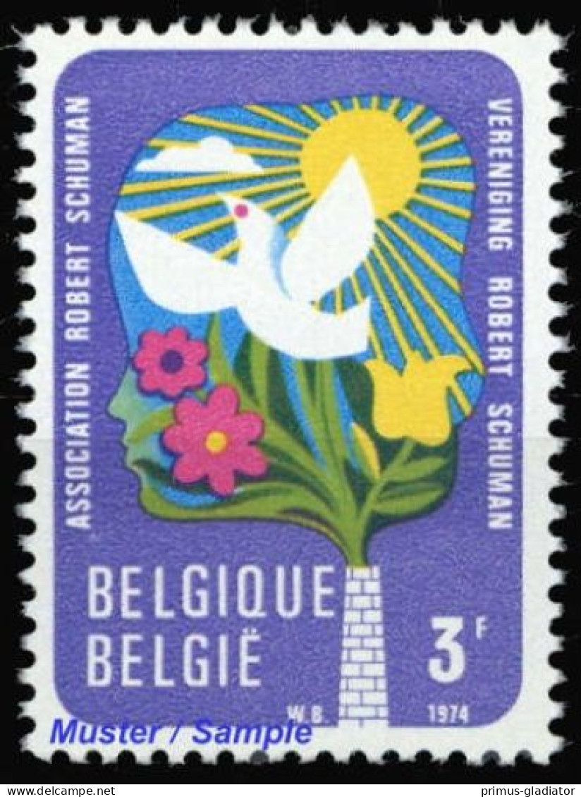 1974, Belgien, 1759, ** - Other & Unclassified