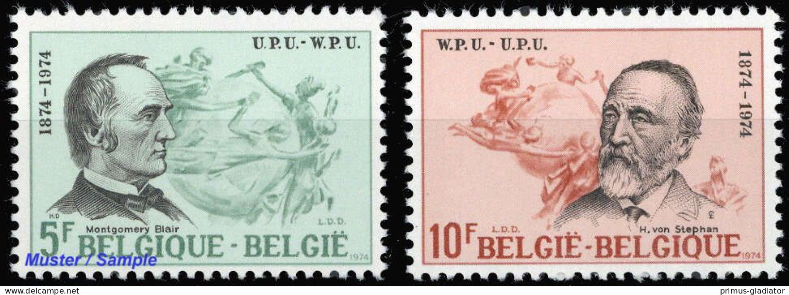 1974, Belgien, 1781-82, ** - Other & Unclassified